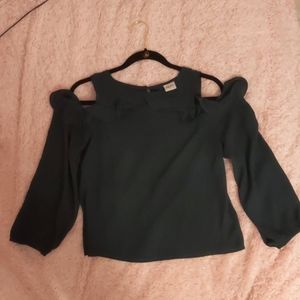Dark green blouse